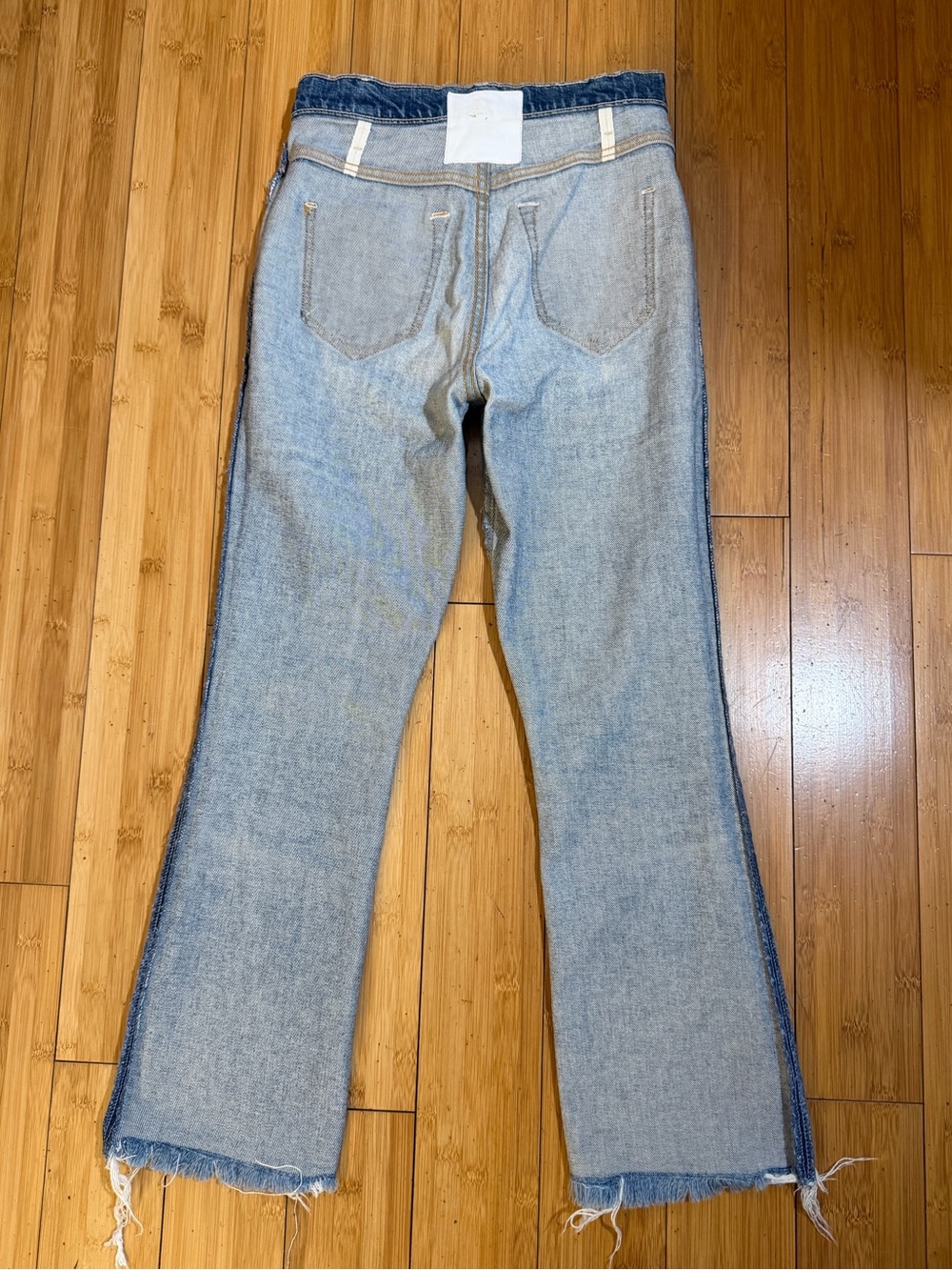 MOTHER SUPERIOR The Hustler Ankle Fray Jeans Size 25 - Picture 7 of 16